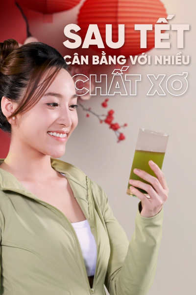 Bột Cần Tây Goce - Bổ sung chất xơ cho ngày sau tết cân bằng